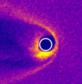 palsma flow around asteroid 16 Psyche
